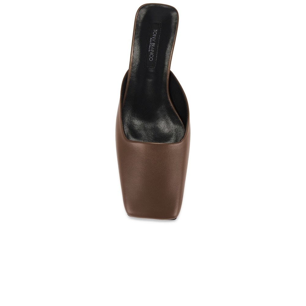 Tony Bianco Brown Mules NWT - Picture 4 of 10